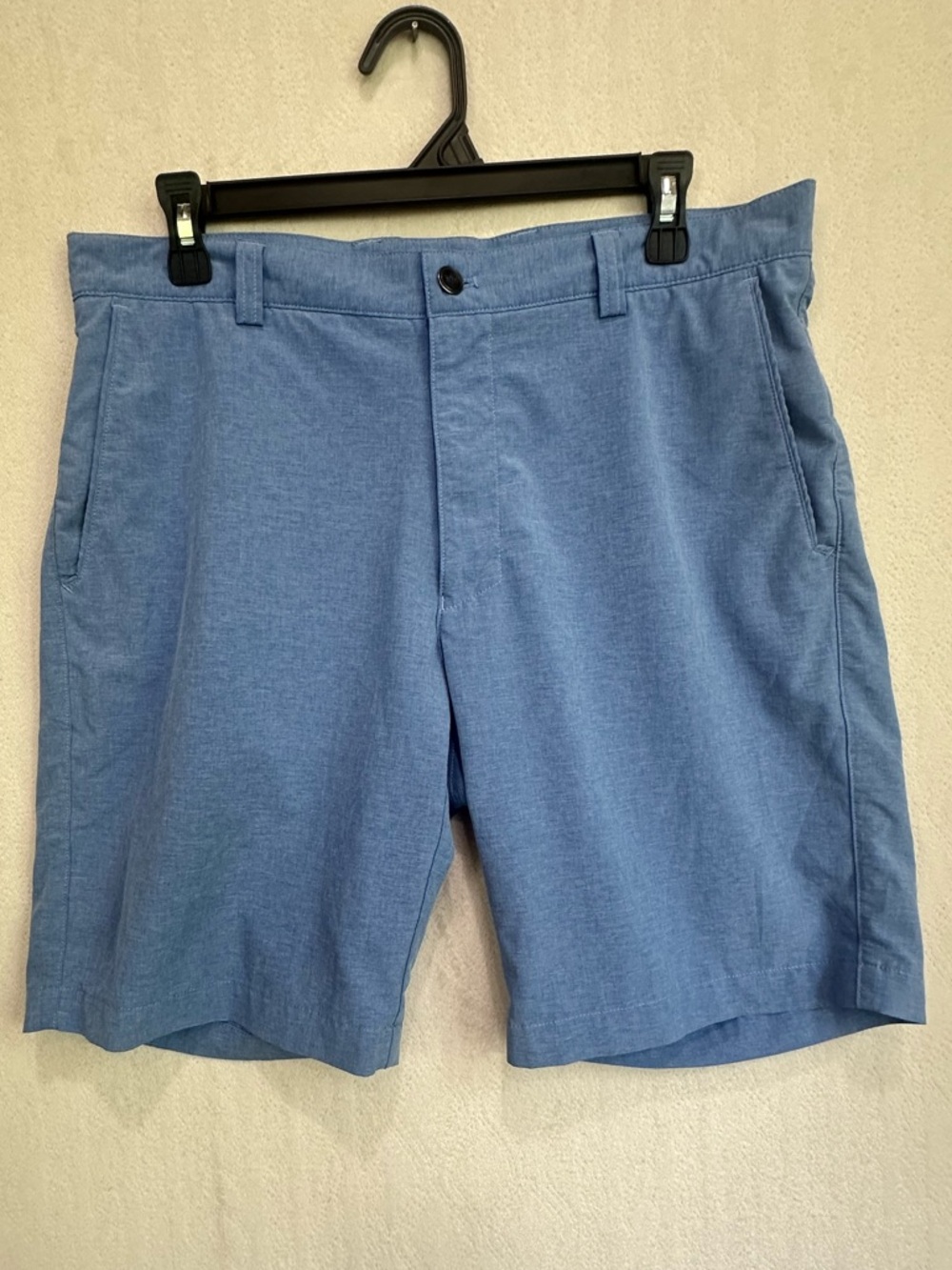 Peter Millar Crown Sports Men's Golf Light Blue Shorts Sz 33
